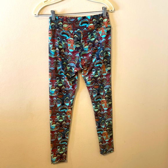 Lularoe Disney Snow White Magic Mirror Pull On Leggings One Size  Butter Soft - Picture 3 of 5